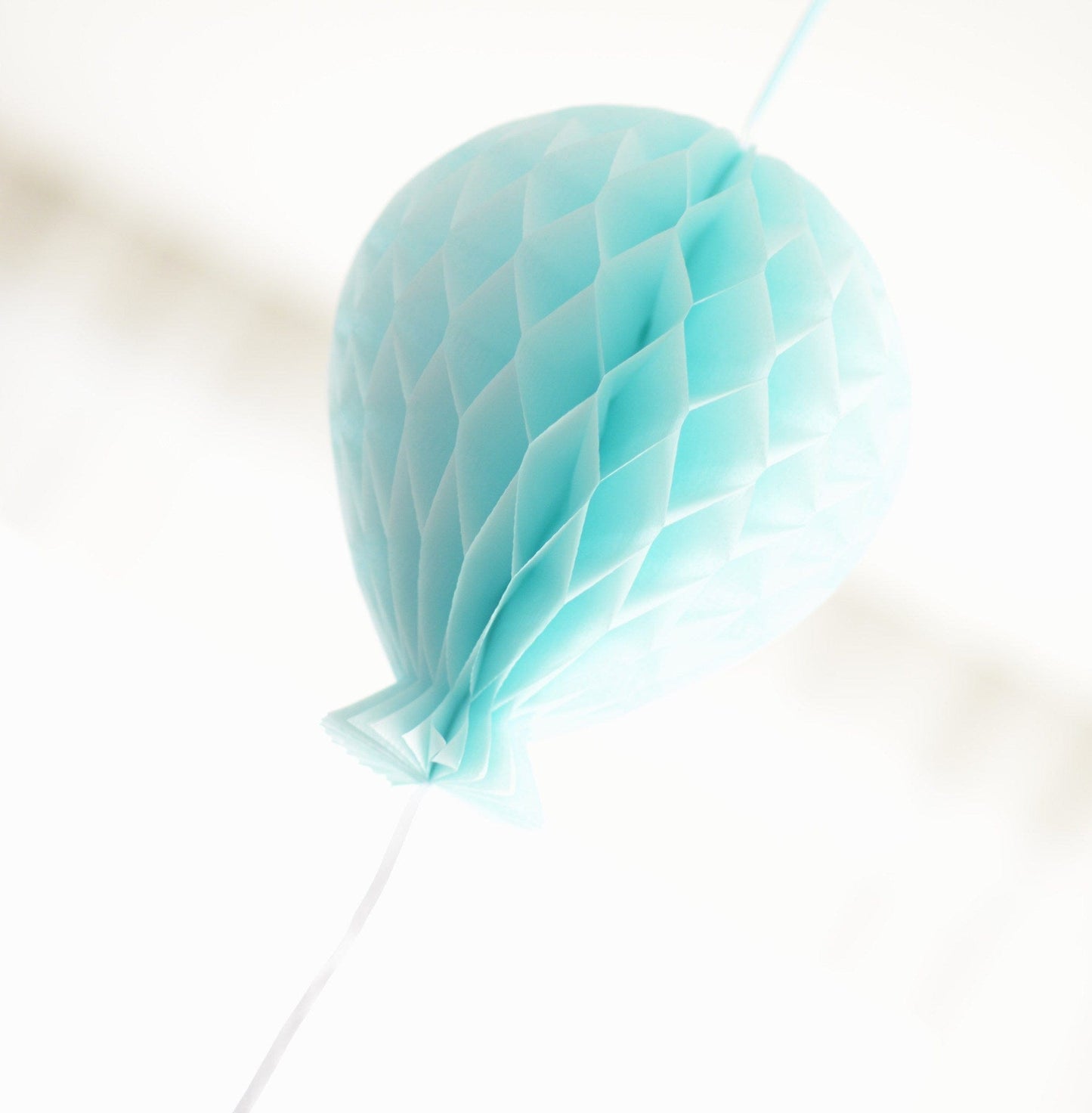 Paper Honeycomb balloon decoration - custom color - 15cm / 6" - Decopompoms