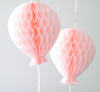 Paper Honeycomb balloon decoration - custom color - 20cm / 7.5