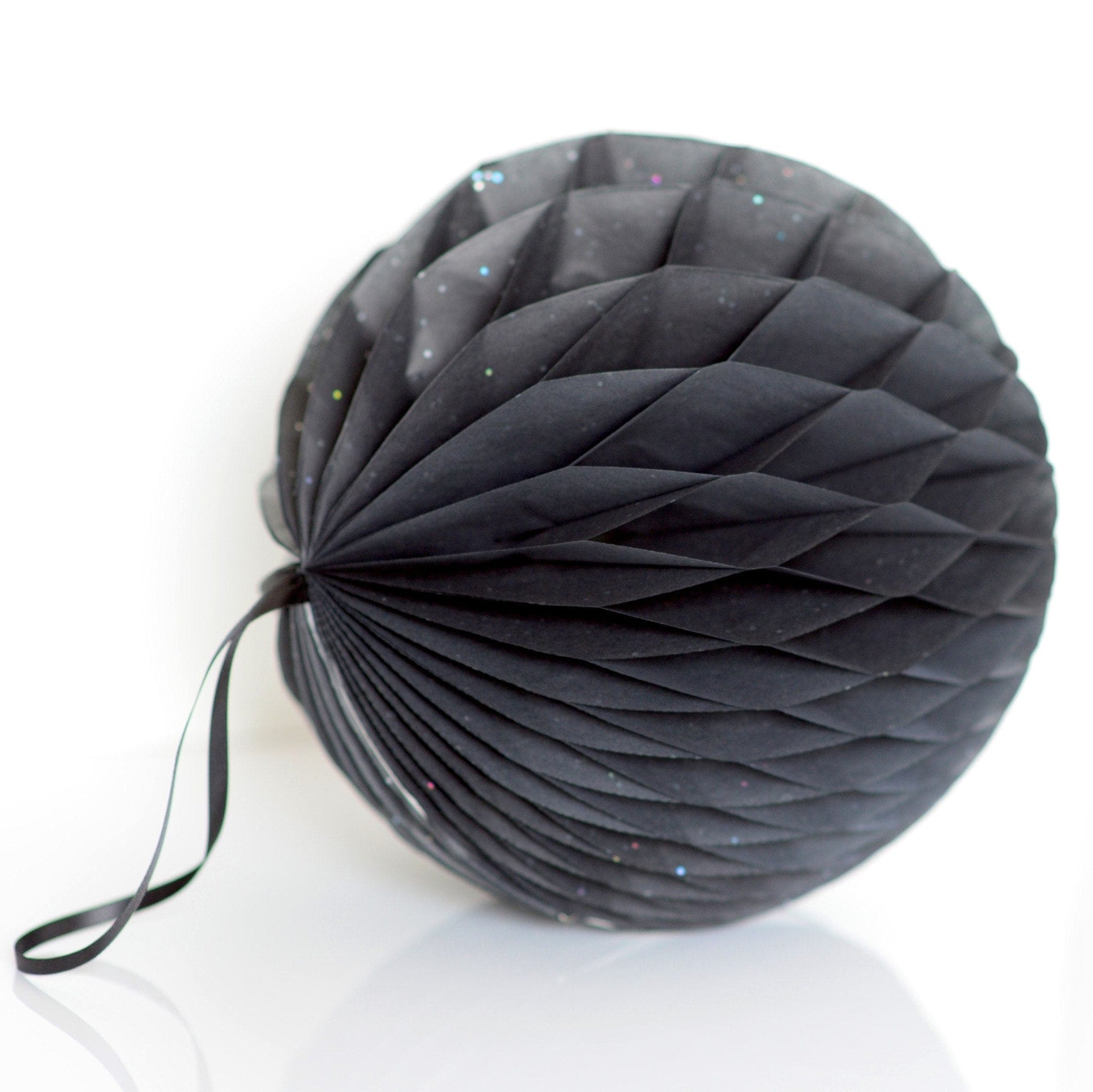 Gemstone Onyx paper honeycomb - hanging party decorations - Decopompoms