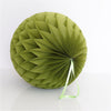 Pearlesence Green tea paper honeycomb - hanging party decoration - Decopompoms
