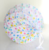 Printed Polka dot paper honeycomb - hanging party decoration - Decopompoms