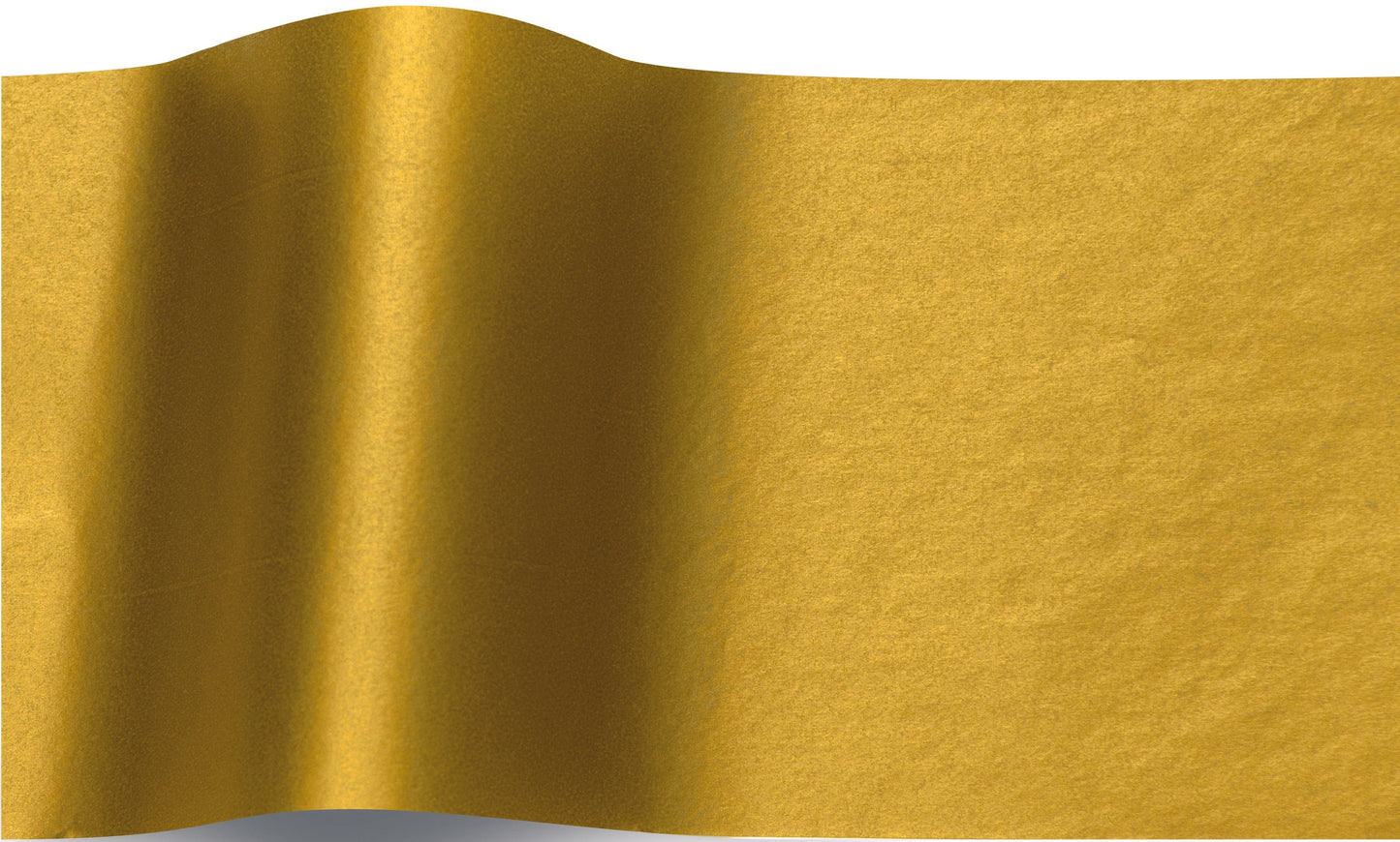 Double sided Metallic gold tissue paper 70x50cm - 10 sheets - Decopompoms
