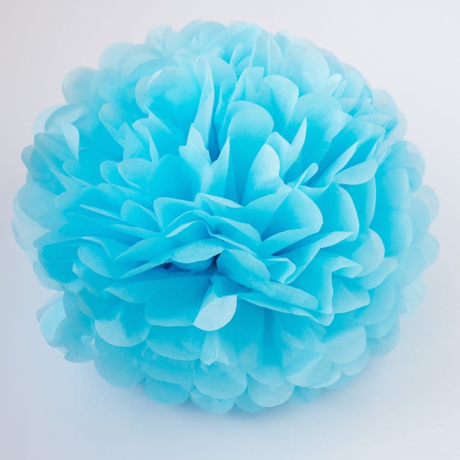 Pom - Baby Blue Tissue Paper Pom Pom
