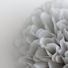 Cool grey / light grey tissue paper pom pom - Decopompoms