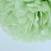 Large Light green green tissue paper pom pom - Decopompoms