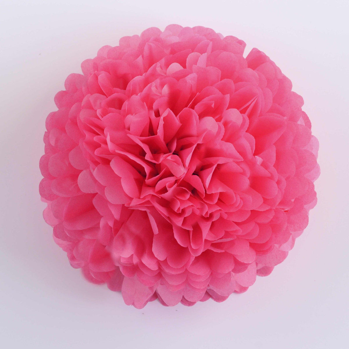 Large size honeysuckle tissue paper pom pom - Decopompoms