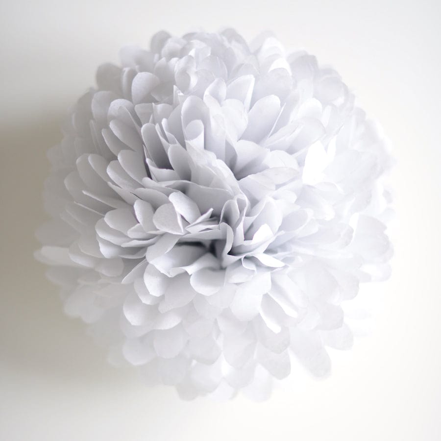 Large size mountain mist tissue paper pom pom - Decopompoms