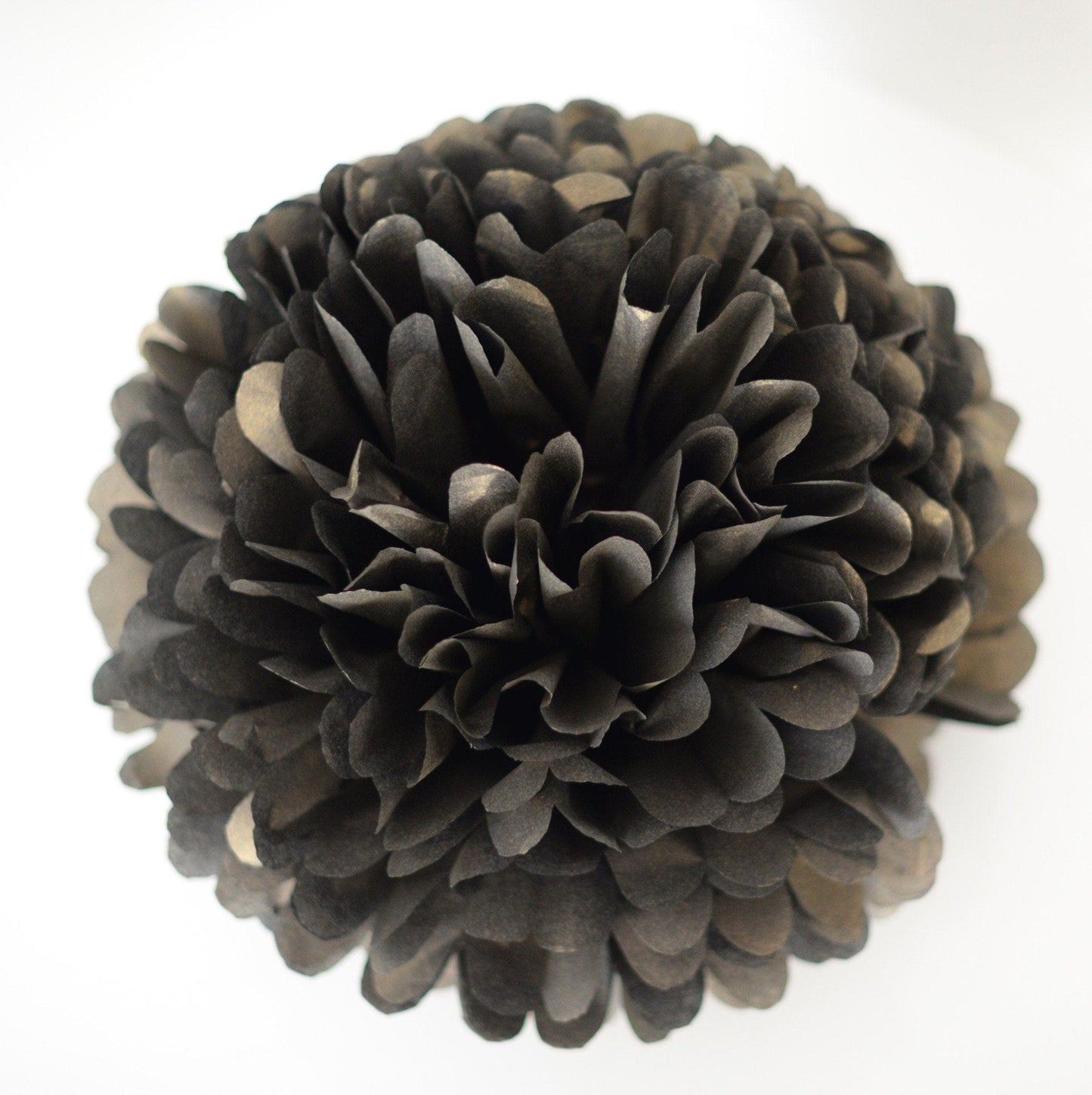 Pearlesence Antique gold paper pom poms - Decopompoms