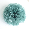 pom Shimmery patina tissue paper pom pom decopompoms