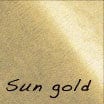 Shimmery Sun gold paper pom pom - Decopompoms