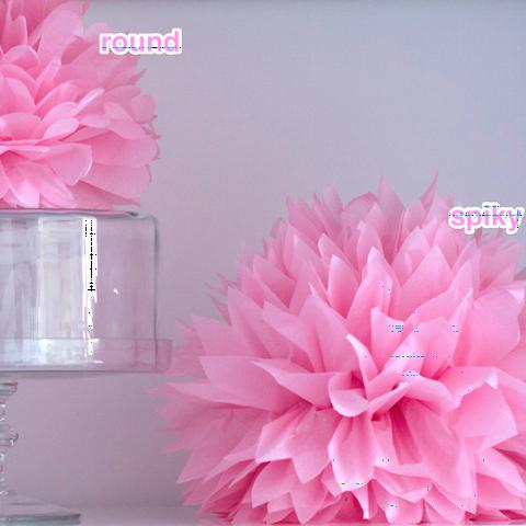 Small size 21 cm / 8 inch pom poms value set - Decopompoms