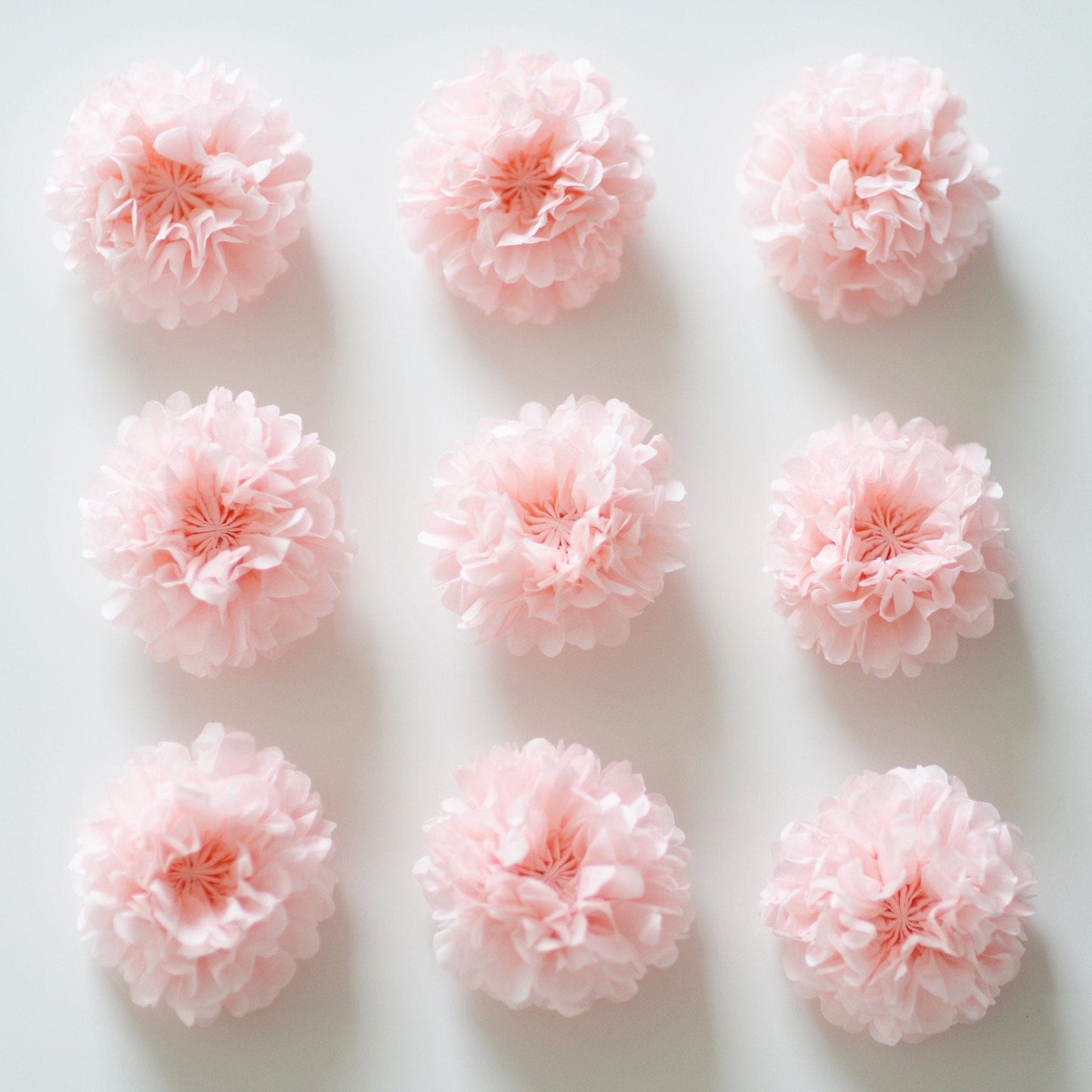 Supermini size 10 cm / 4 inch pom poms value set - Decopompoms