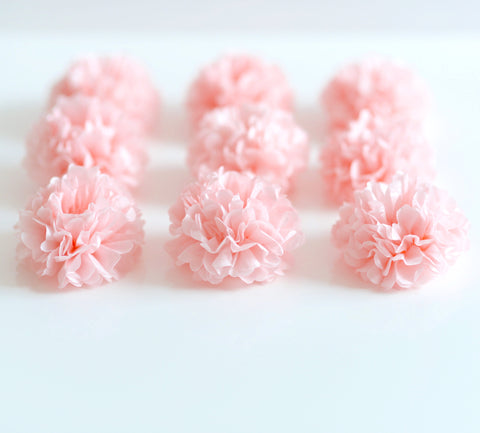 Supermini size 10 cm / 4 inch pom poms value set - Decopompoms