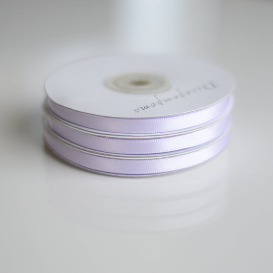 Mist double sided satin ribbon roll - 25m - Decopompoms
