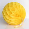 Buttercup paper honeycomb - hanging party decorations - Decopompoms