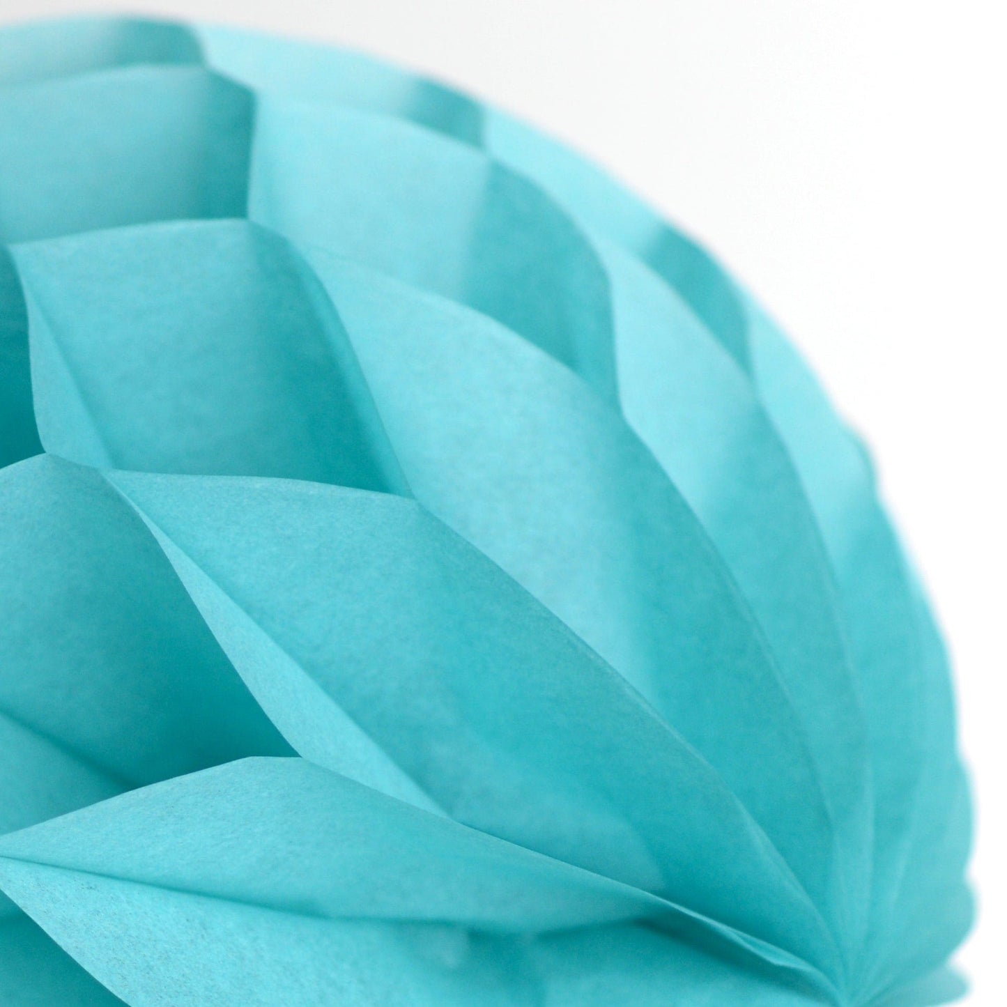 Caribbean paper honeycomb - hanging party decorations - Decopompoms