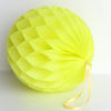 Limon / neon paper honeycomb - hanging party decorations - Decopompoms