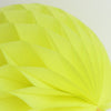 Limon / neon paper honeycomb - hanging party decorations - Decopompoms