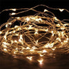 Copper wire fairy string lights - micro drop led 20m - 200 leds - Decopompoms