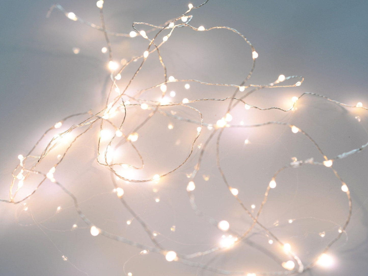 Fairy Led string lights - micro drop led 2m - 40 leds -Battery Operated - Decopompoms