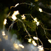 Wire star fairy string led lights - micro drop led 2m - 40 leds -Fairy Led string lights - micro drop led 2m - 40 leds -Battery Operated - Decopompoms