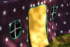 tablecloth Kids party table cover - Playhouse - tablecloth 