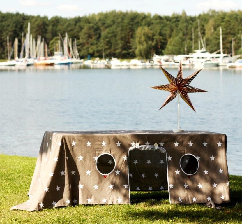 tablecloth Kids party table cover - Playhouse - tablecloth 