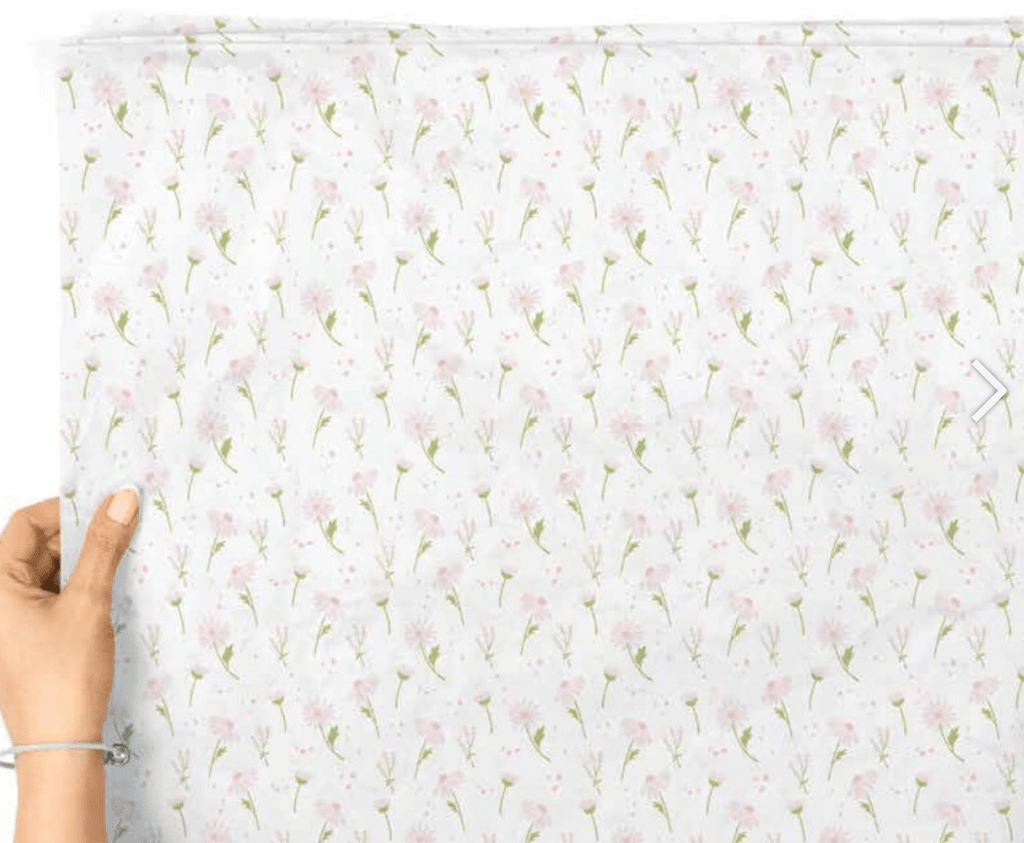 Blooming fields tissue paper sheets 76x50cm - Decopompoms