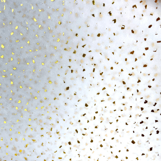 Gold reflections tissue paper 70x50cm - 10 sheets -20” x 30” - Decopompoms