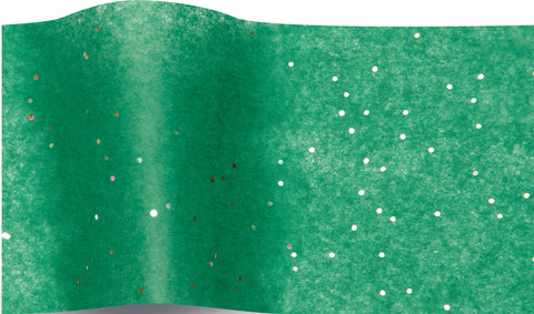 Shimmery Emerald Gemstone tissue paper 70x50cm - 10 sheets - Decopompoms