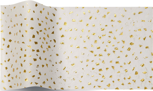 Shimmery Gold Reflections tissue paper 70x50cm - 10 sheets - Decopompoms