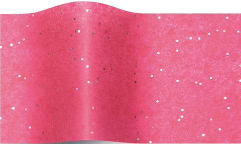 Shimmery Hot Pink Gemstone tissue paper 70x50cm - 10 sheets - Decopompoms