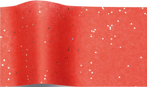 Shimmery Ruby Gemstone tissue paper 70x50cm - 10 sheets - Decopompoms