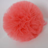 Coral tulle pom pom - Decopompoms