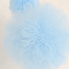 Light blue tulle pom pom - Decopompoms