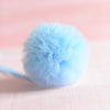 Light blue tulle pom pom - Decopompoms
