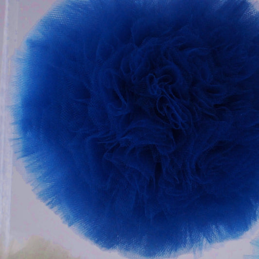 Parade blue tulle pom pom - Decopompoms