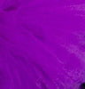 Purple tulle pom pom - Decopompoms
