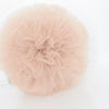 Tan / Latte tulle pom pom - Decopompoms