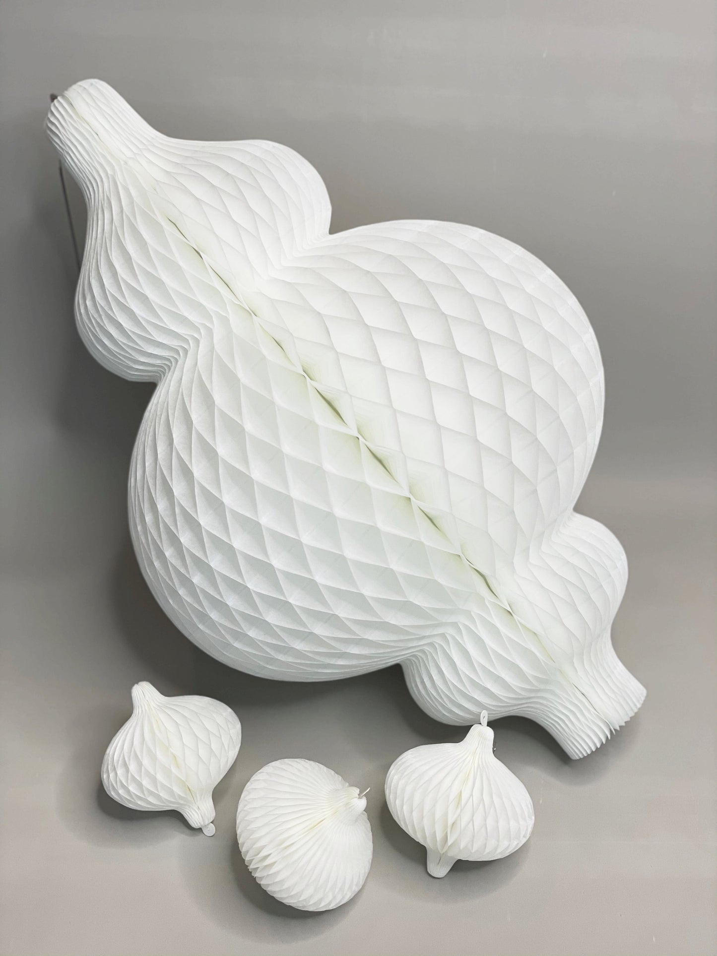 ready to ship White paper honeycomb decorations | Christmas decor | various shapes Active Restock requests: 0 paper fantasies